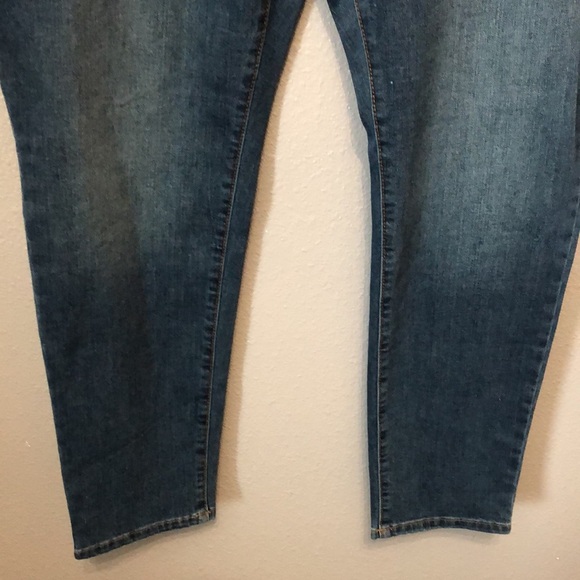 NEW Nine West Cigarette Mid Rise Skinny Modena Stretch Denim Jeans Women's 20W - Picture 4 of 16